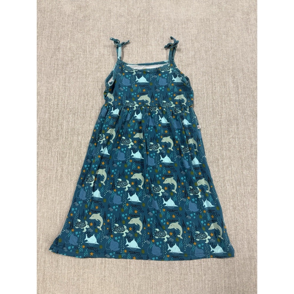 Emerson And Friends Ocean Friends Bamboo Summer Dress Size Youth Girls Size 6/7